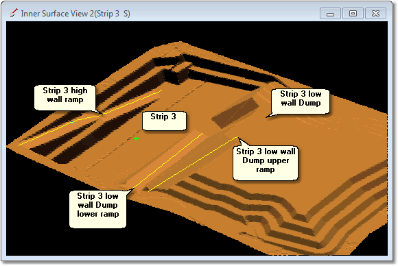 Strip 3 Pit Shell Surface